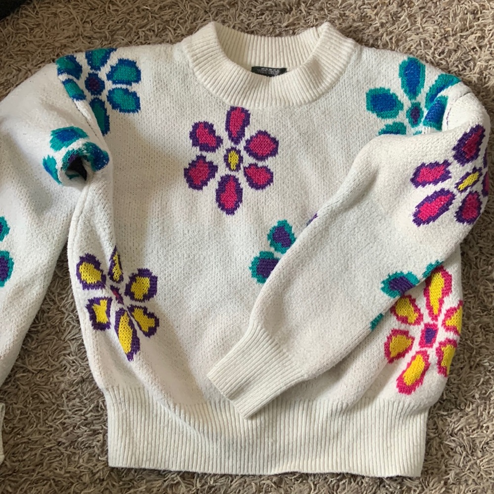 Wild Fable floral sweater, women’s size S, never worn
